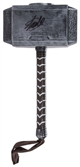 Stan Lee Autographed 18 Inch Thor Hammer Replica (Stan Lee Holo)